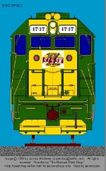 SJSW GP38-2 Front